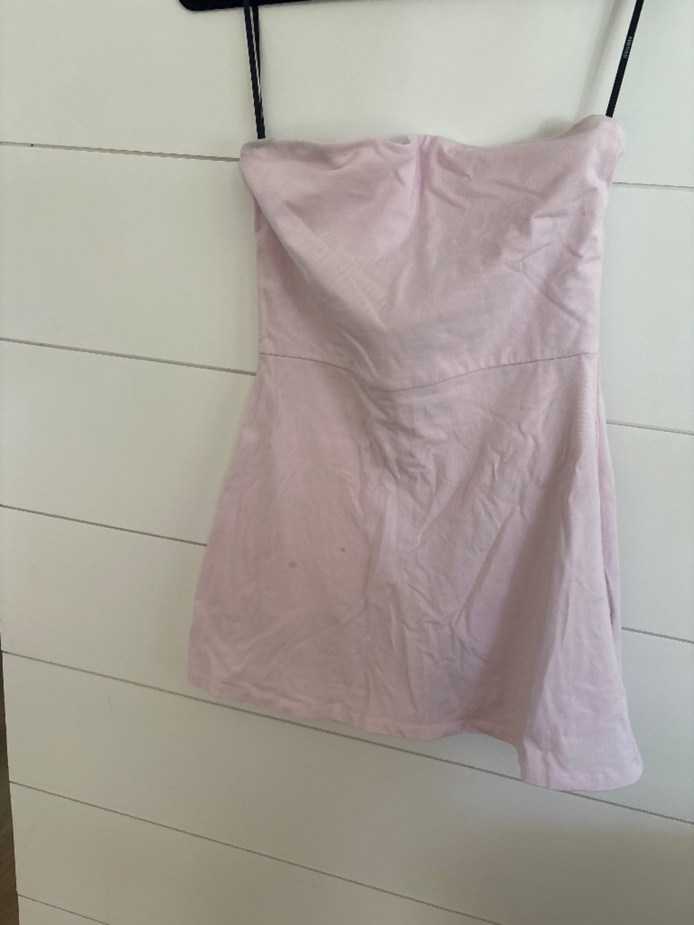 Mini pink dress